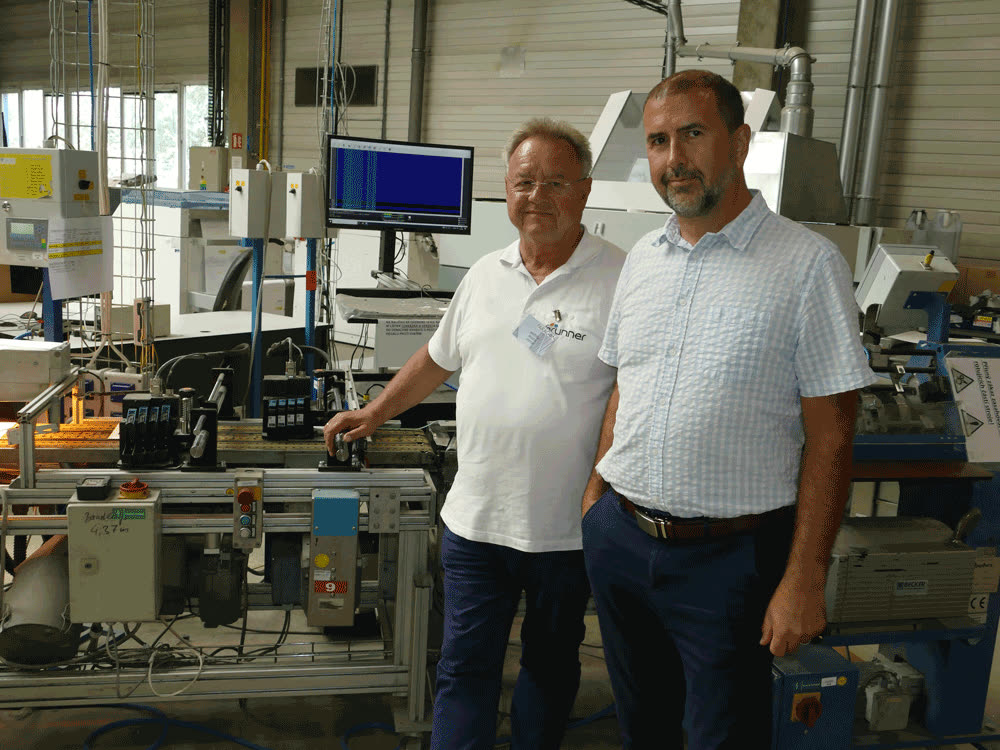 Kirk-Rudy-Anlage mit Buskro-Quantum-Druckköpfen bei Paragon