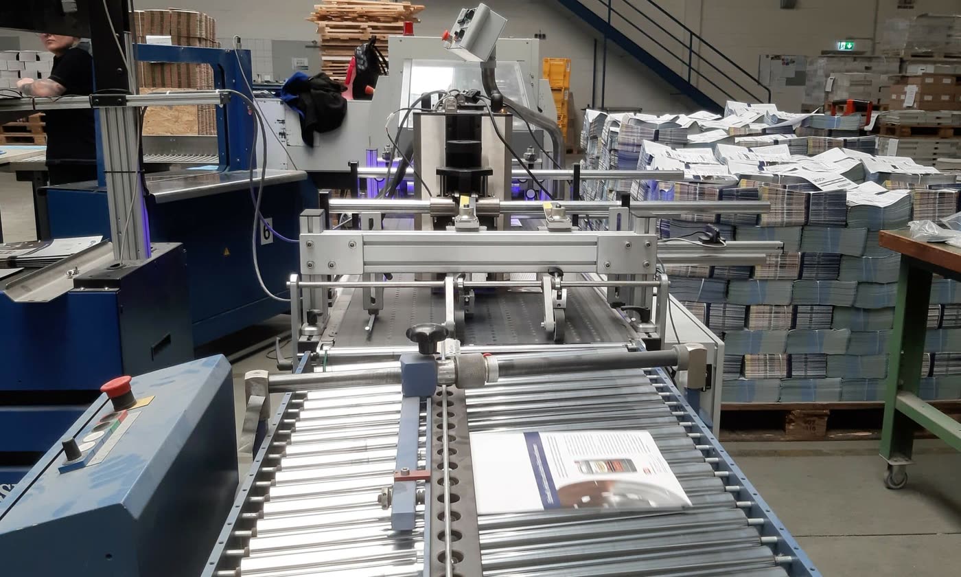 Buskro-Atom-Inkjet-Druckkopf bei der Sattler Media Group