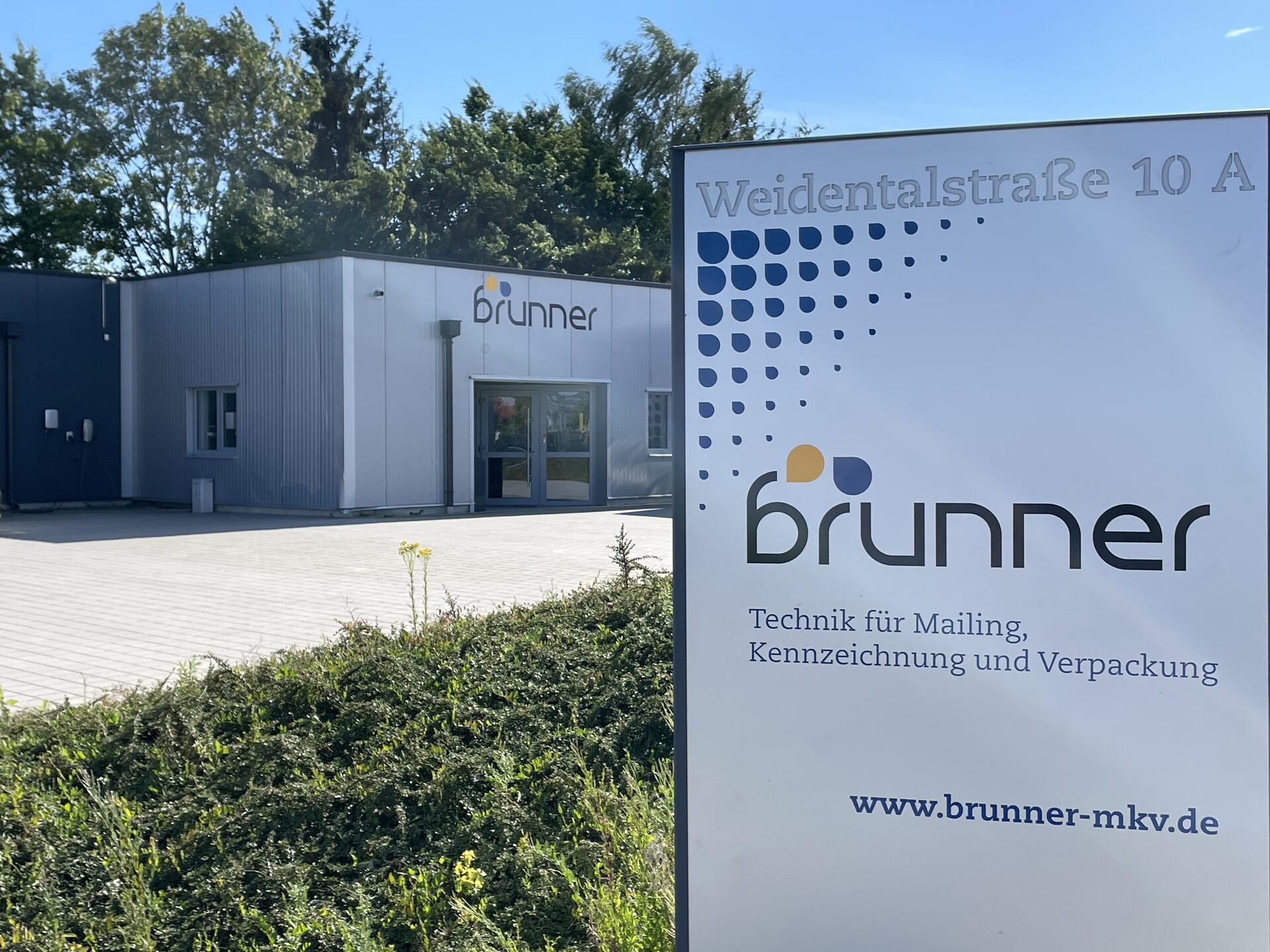 Firmensitz der brunner GmbH in Altdorf bei Nürnberg